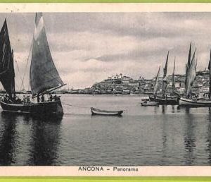 af7410 - Italy - VINTAGE POSTCARD Ansichtskarten - 1932 -  SHIP ANCONA   NAVI