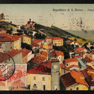 ai4794 - CARTOLINA D'EPOCA - San Marino Città - Panorama