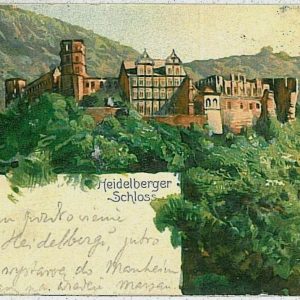 33602 - Ansichtskarten VINTAGE POSTCARD - Deutschland GERMANY - Heidelberg 1906