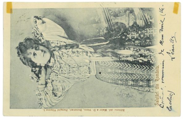 77592 - ROMANIA - POSTAL HISTORY - POSTCARD to ITALY 1902 - immagine 2