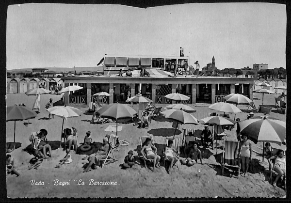 ac8340 - CARTOLINA D'EPOCA - Livorno Provincia - Vada
