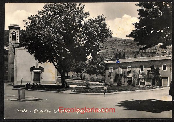 ae0529 - CARTOLINA  D'EPOCA - Arezzo Provincia - Talla  1965