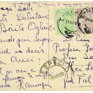 46525  -  ROMANIA -  POSTAL HISTORY - POSTCARD to LESPEZI 1927
