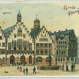 33475  - Ansichtskarten  POSTCARD - Deutschland GERMANY - GRUSS AUS Frankfurt
