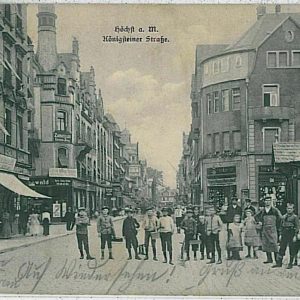 33552 - Ansichtskarten  POSTCARD - Deutschland GERMANY - Höchst - Frankfurt 1915