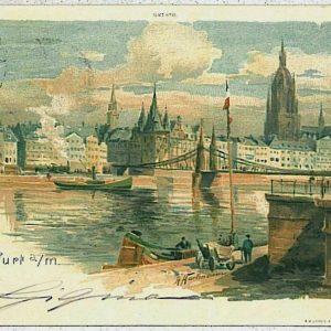 33478  - Ansichtskarten  POSTCARD - Deutschland GERMANY -  Frankfurt   1901