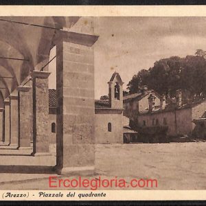ae0531 - CARTOLINA  D'EPOCA - Arezzo Provincia - Verna  1935