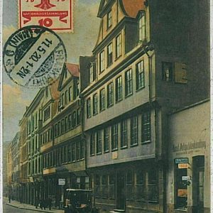 33479  - Ansichtskarten  POSTCARD - Deutschland GERMANY -  Frankfurt   1920