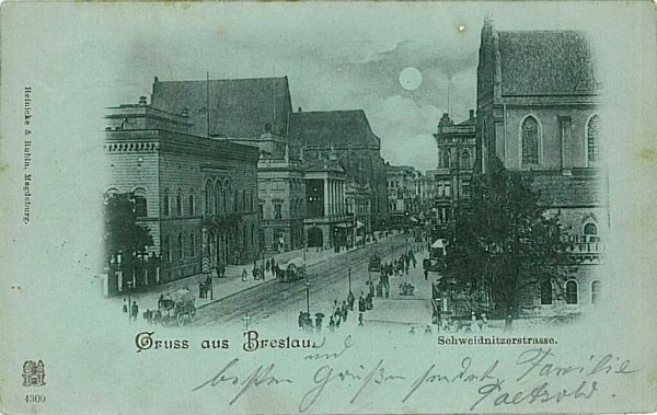 11095 --   POSTCARD Ansichtskarten - Polen POLAND: GRUSS AUS: Wrocław - Breslau