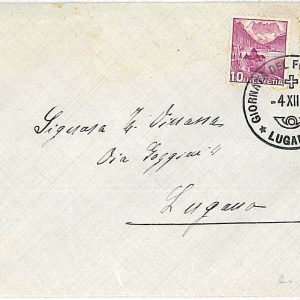 21291 - SWITZERLAND Schweiz - POSTAL HISTORY - Special postmark on COVER 1938