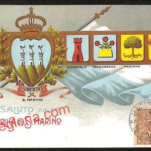 ai4801 - CARTOLINA D'EPOCA - San Marino Città
