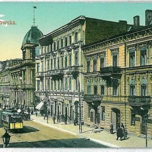 07557 --  VINTAGE POSTCARD Ansichtskarten - Polen POLAND: Łódź  Lodz 1919