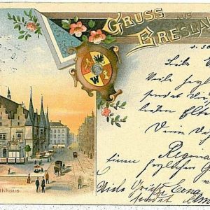 16316 --   POSTCARD Ansichtskarten - Polen POLAND: GRUSS AUS: Wrocław - Breslau