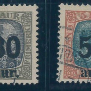 P4359 B - ICELAND , Michel 112/113 , VFU