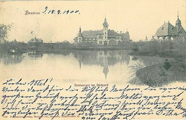 11092 --  VINTAGE POSTCARD Ansichtskarten - Polen POLAND: Breslau WROCLAW 1900