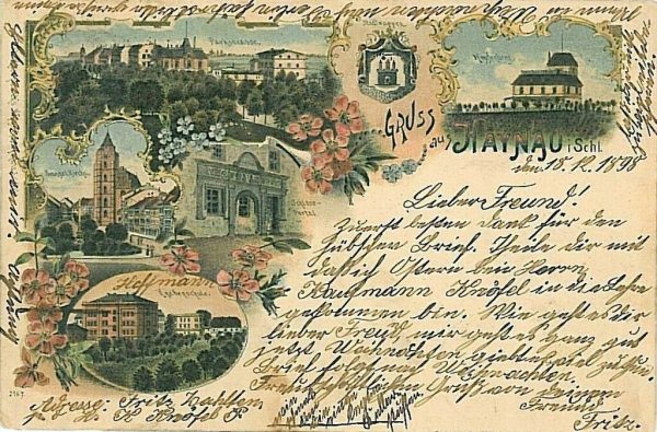 11082 --   POSTCARD Ansichtskarten - Polen POLAND: Chojnów  GRUSS AUS Haynau