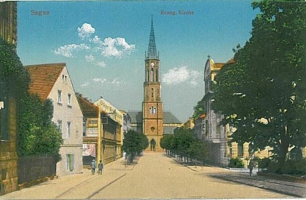 11071 --  VINTAGE POSTCARD Ansichtskarten - Polen POLAND: Żagań SAGAN