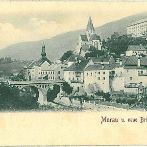 19962 - VINTAGE POSTCARD Ansichtskarten - AUSTRIA Österreich -  MURAU