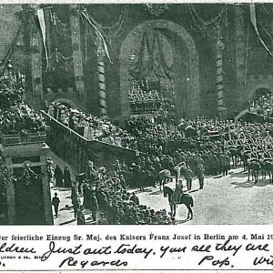 25927 - Ansichtskarten VINTAGE POSTCARD - Deutschland GERMANY KAISER FRANZ JOSEF