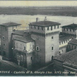 85720  - CARTOLINA d'Epoca -  MANTOVA città -  CASTELLO SAN GIORGIO