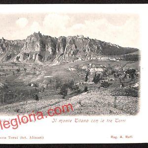 ai4805 - CARTOLINA D'EPOCA - San Marino Città - Il Monte Titano