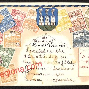 ai4785 - CARTOLINA D'EPOCA - San Marino Città