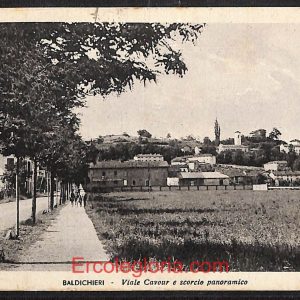 ae0678 - CARTOLINA  D'EPOCA - Asti Provincia - Baldichieri  1950