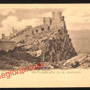 ai4806 - CARTOLINA D'EPOCA - San Marino Città - La Rocca