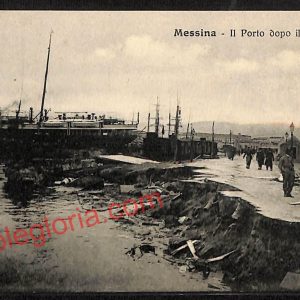 ag8460 - CARTOLINA D'EPOCA - Messina Città - Il Porto