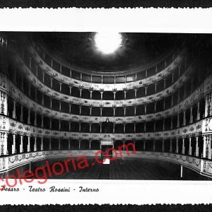ah6423 - CARTOLINE  D'EPOCA - Pesaro Città - Teatro Rossini