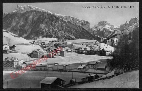ae4031 - CARTOLINA  D'EPOCA - Bolzano Provincia - S. Cristina - Val Gardena
