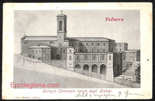 ad7249 - CARTOLINA D'EPOCA - Pisa Provincia - Volterra