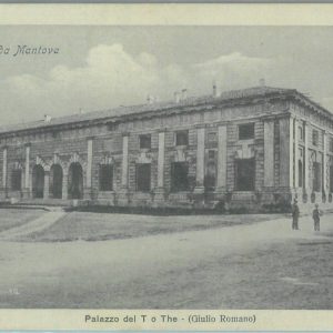 85727 - CARTOLINA d'Epoca -  MANTOVA città -  PALAZZO del T  1914