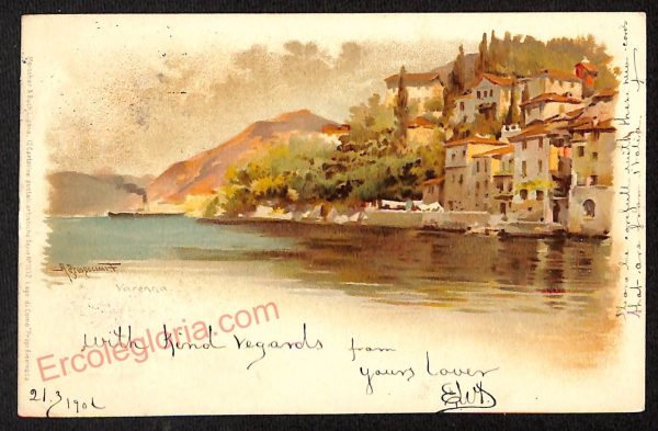 ae5357 - CARTOLINA D'EPOCA - Como Provincia - Varenna