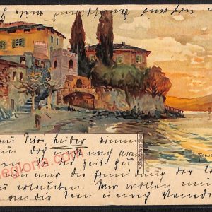 ae5359 - CARTOLINA D'EPOCA - Como Provincia - Varenna   1902