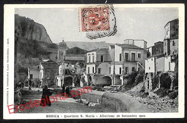 ah9138 - CARTOLINA D'EPOCA - Ragusa Provincia - Modica