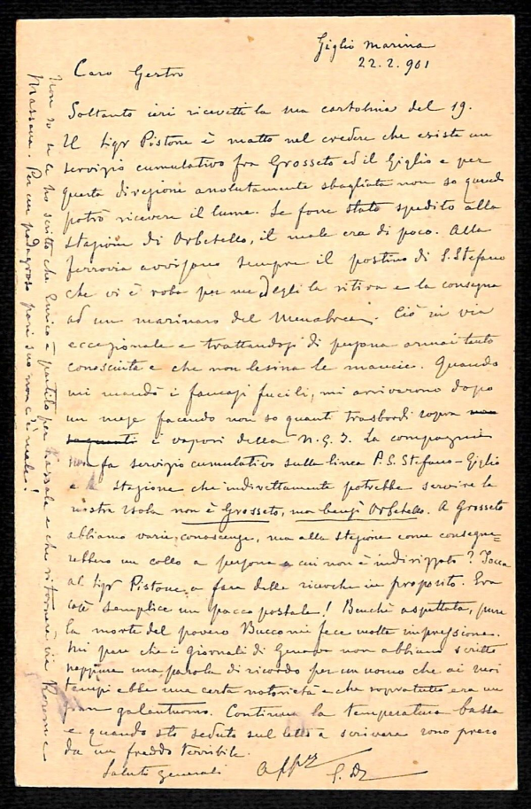 ab3962 -  CARTOLINA  D'EPOCA - Grosseto - immagine 2