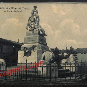 ah9143 - CARTOLINA D'EPOCA - Ravenna Città - Monumento ai Martiri