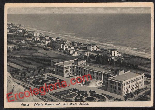 ah6438 - CARTOLINE  D'EPOCA - Pesaro Città - Colonia Marina