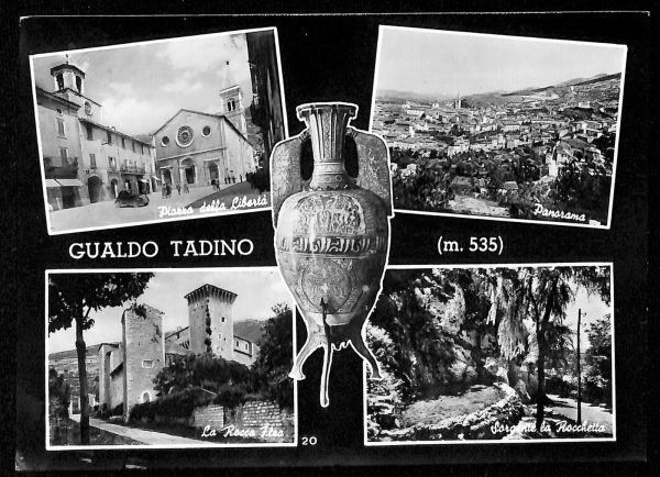 ac2789 - CARTOLINA  D'EPOCA - Perugia Provincia - GUALDO TADINO