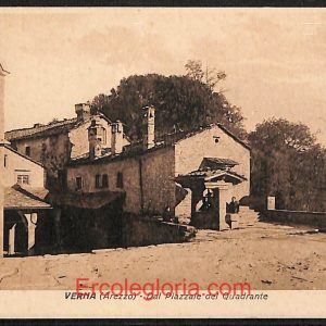 ae0537 - CARTOLINA  D'EPOCA - Arezzo Provincia - Verna