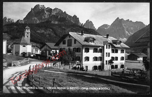 ae4039 - CARTOLINA  D'EPOCA - Bolzano Provincia - Moso di  Sesto
