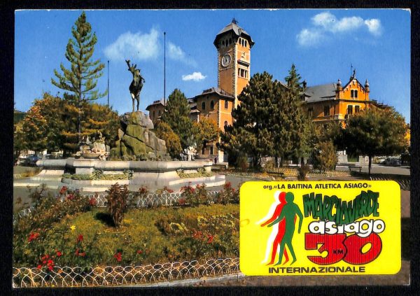 ab3974 -  CARTOLINA  D'EPOCA - Vicenza  Provincia  -  Asiago 1980