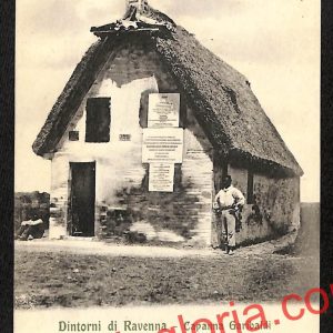 ah9157 - CARTOLINA D'EPOCA - Ravenna Città - Capanna Garibaldi