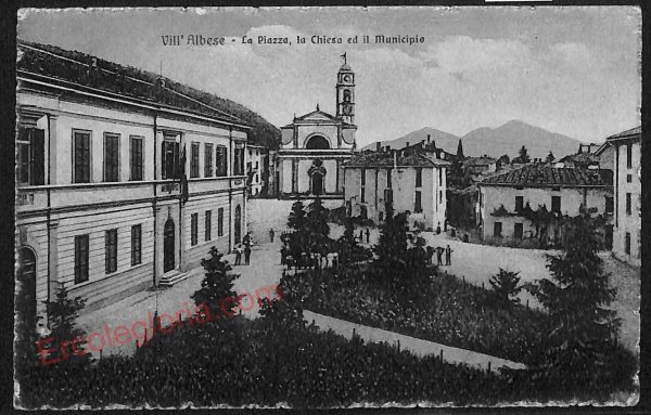 ae5366 - CARTOLINA D'EPOCA - Como Provincia - Vill'albese    1917