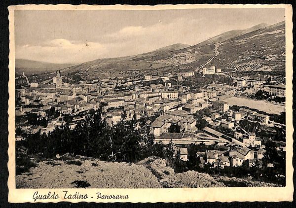 ac2791 - CARTOLINA  D'EPOCA - Perugia Provincia - GUALDO TADINO