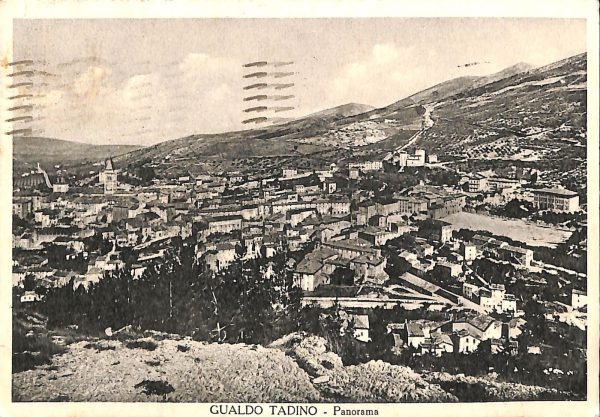 ac2793 - CARTOLINA  D'EPOCA - Perugia Provincia - GUALDO TADINO  1936