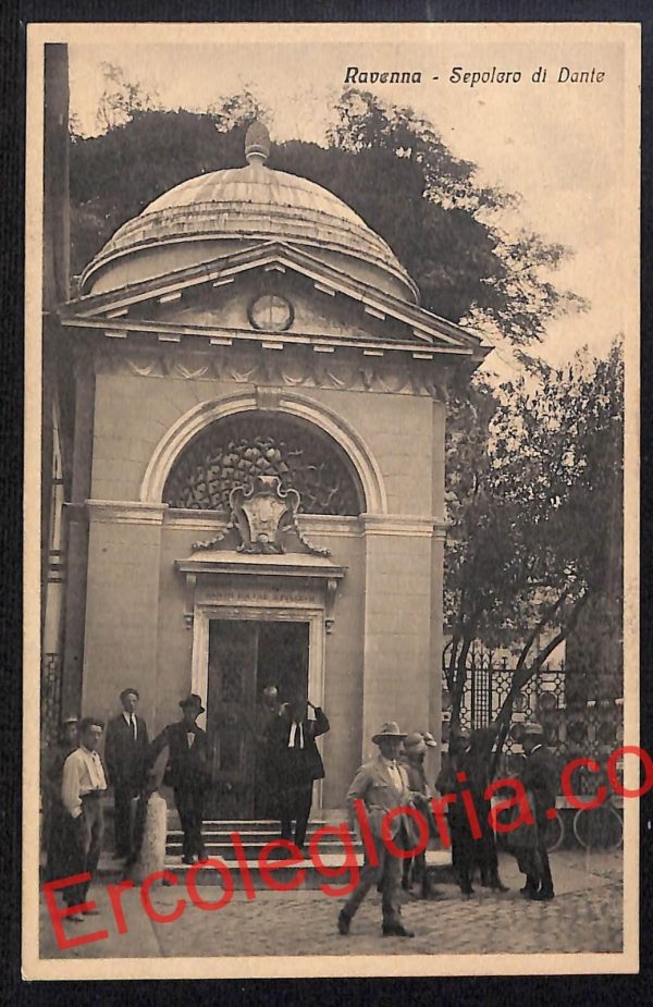 ah9160 - CARTOLINA D'EPOCA - Ravenna Città - Sepolcro di Dante