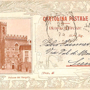 ac3794 - CARTOLINA  D'EPOCA - Milano Città -  Palazzo del Bargello  1900
