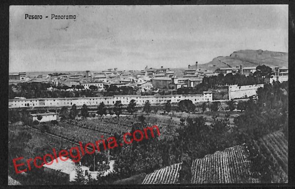 ah6440 - CARTOLINE  D'EPOCA - Pesaro Città - Lungomare a Monte Ardizio